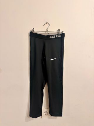 Calzas Nike Pro Negras Unisex