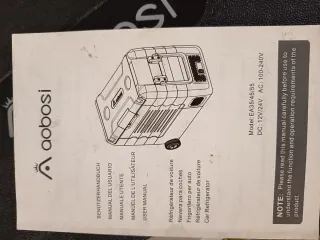 Nevera/Congelador Portátil Aobossi