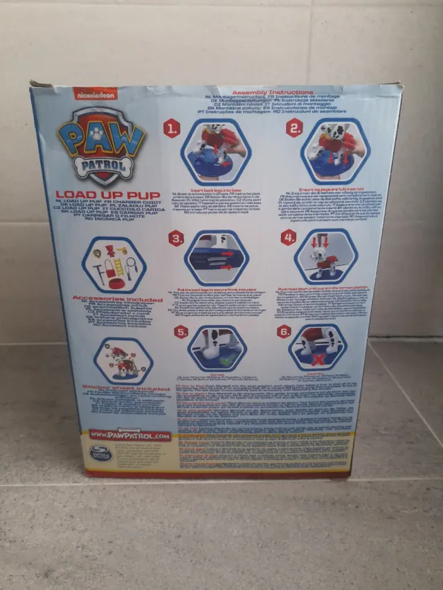 Juego Patrulla Canina Load Up Pup