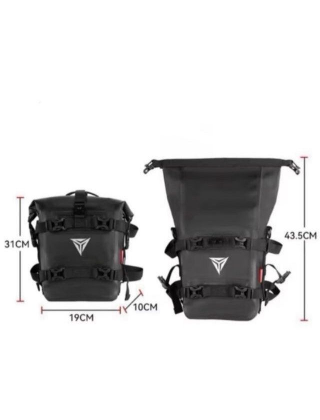 Borse impermeabili per moto trail quad - 2 unità