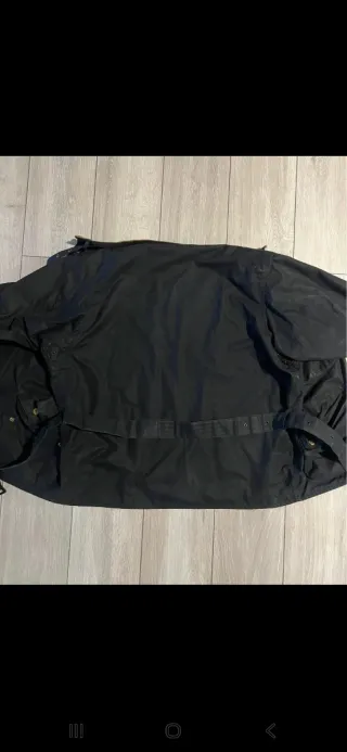 Barbour International C50 Chaqueta Negra