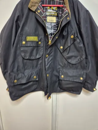 Barbour International C50 Chaqueta Negra