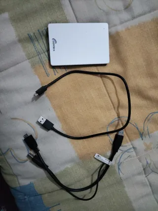 Disco Duro 320GB usb 3.0 + Cable Y dual usb