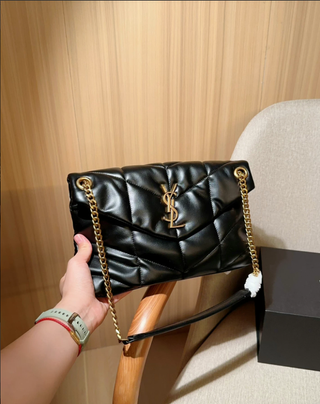 Saint Laurent YSL Cloud Bag Nera Oro
