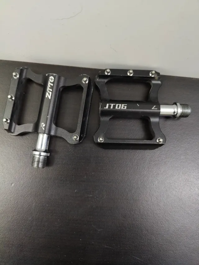 Pedales Bicicleta Carretera Aluminio ZTTO Negros