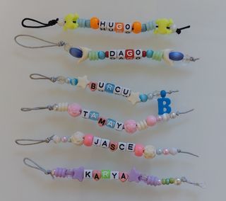 Llaveros personalizados nombres mensajes apodos