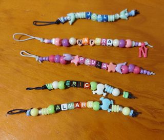 Llaveros personalizados nombres mensajes apodos