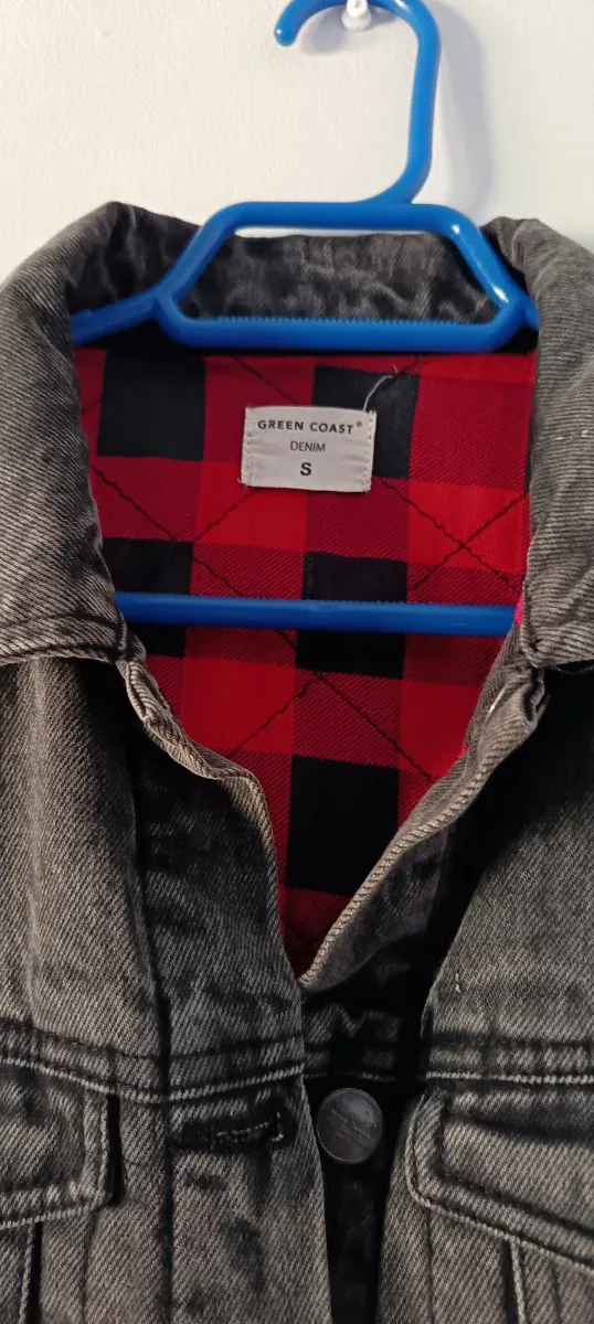 Chaqueta vaquera forrada Talla S