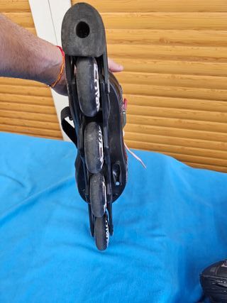 Patines Oxelo Talla 35-38 + Casco y Protecciones