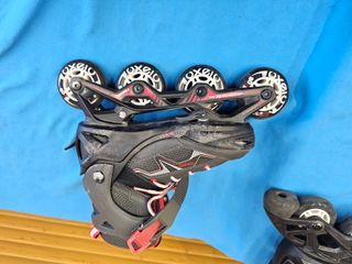 Patines Oxelo Talla 35-38 + Casco y Protecciones