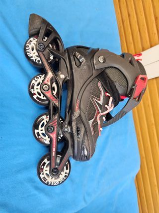 Patines Oxelo Talla 35-38 + Casco y Protecciones