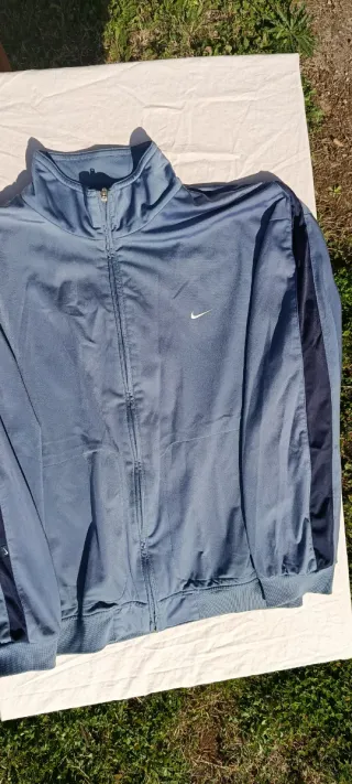 Giacca Nike Athletic uomo vintage blu