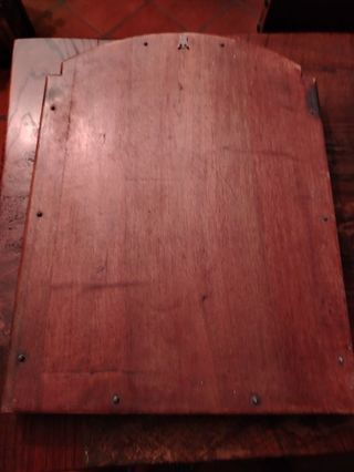 Specchio antico in legno massello