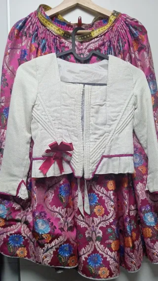 Traje de Fallera 5-7 años Multicolor