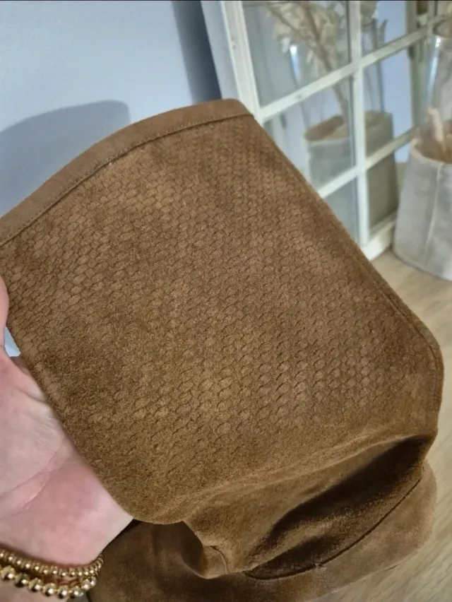 Botas de Piel de ante marrón