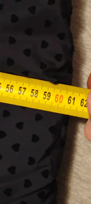 Cazadora azul con corazones