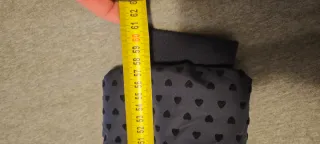 Cazadora azul con corazones