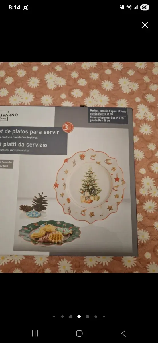 Lote Navidad Porcelana