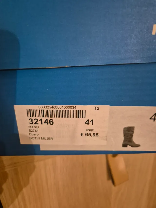 Botas Mustang Marrones Talla 41