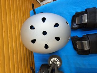 Patines Oxelo T32-35 + Casco + Protecciones