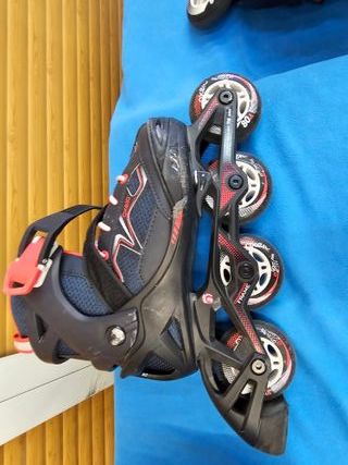 Patines Oxelo T32-35 + Casco + Protecciones