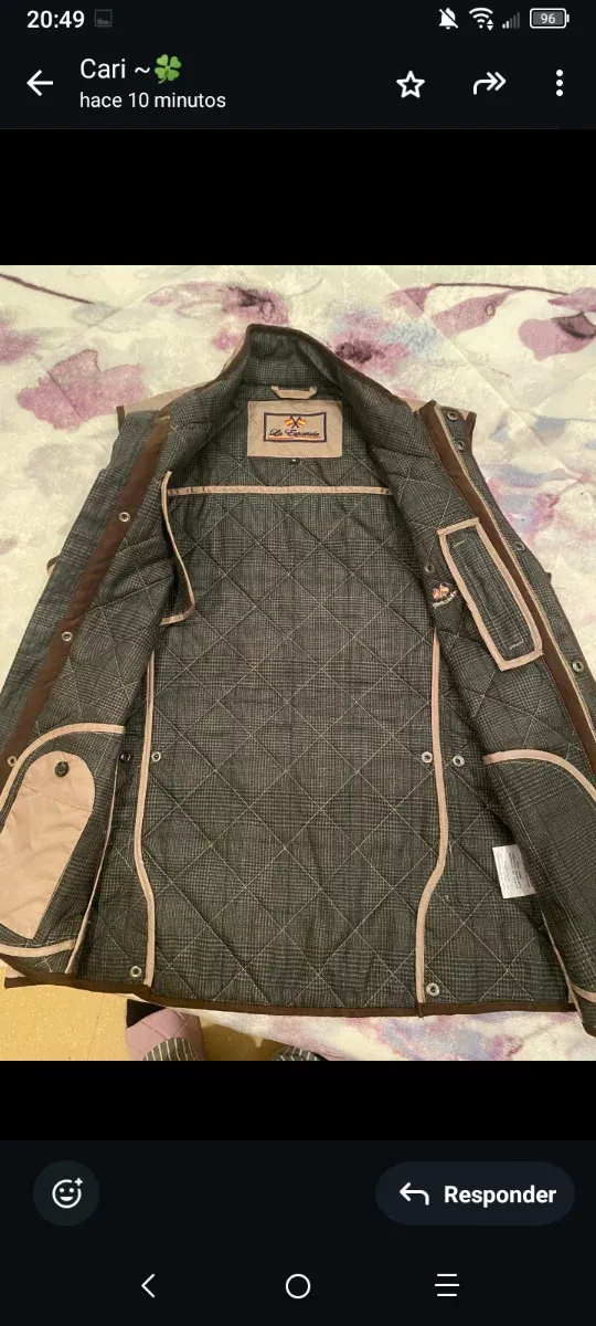 Chaleco La Española Talla M Nuevo