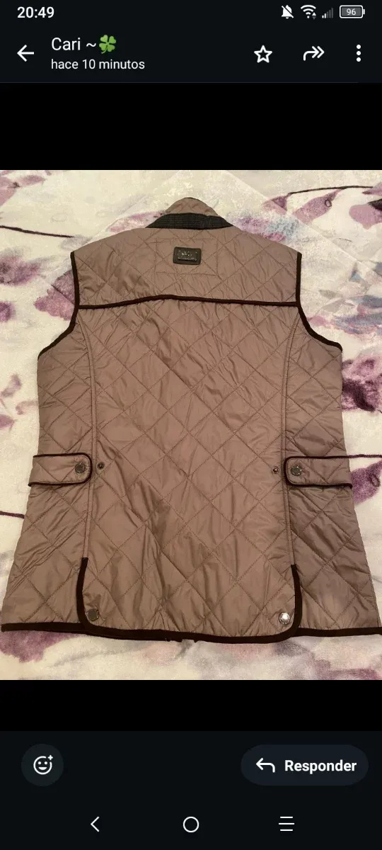 Chaleco La Española Talla M Nuevo