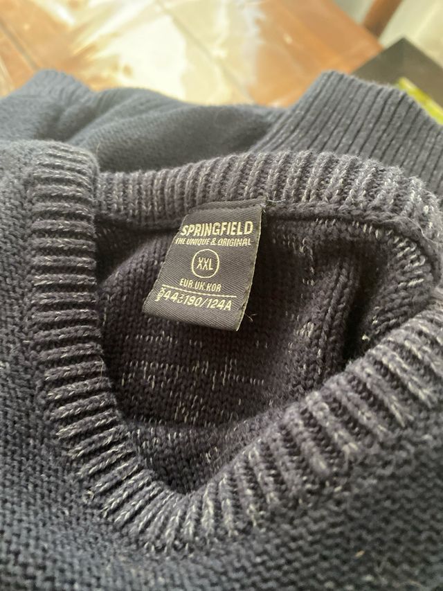 Sudadera Pull&Bear blanca con dibujo M