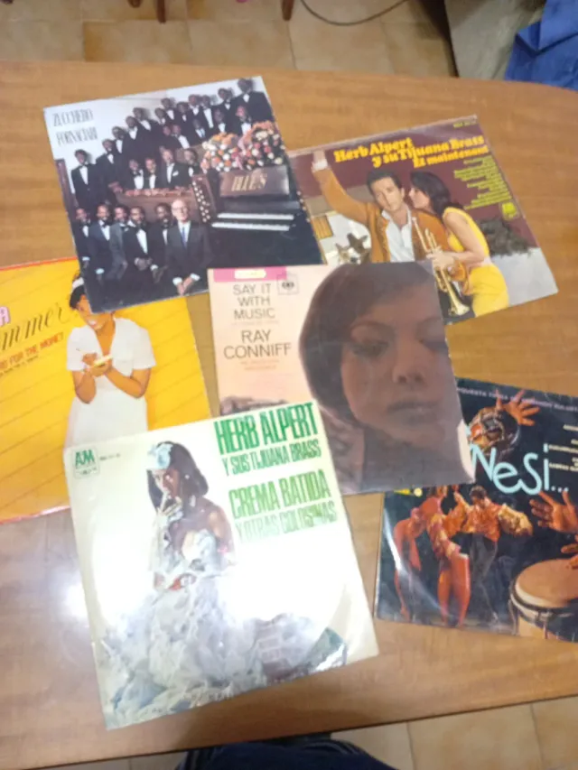 Lote 6 Vinilos Blues, Latino, Pop Rock