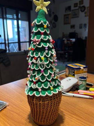 Albero di Natale fatto a mano
