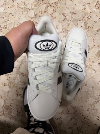 Zapatillas Adidas Campus 00s Blancas y Negras