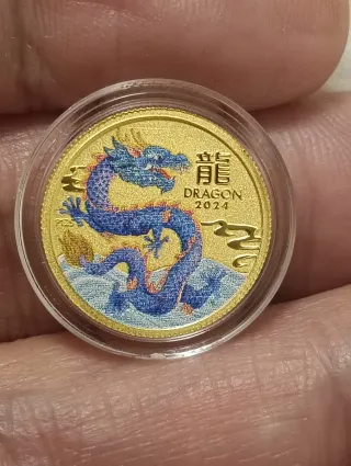 Moneda Oro Isabel II 1952-2022 Australia