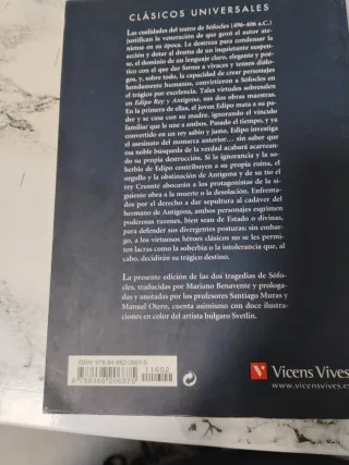 Edipo Rey, Antgona, ESO. Auxiliar