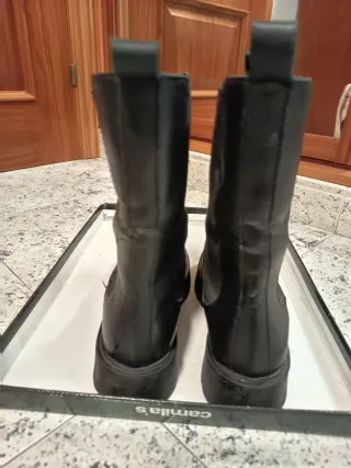 Botines Chelsea Piel Negro