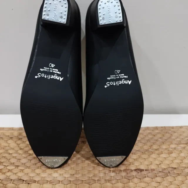 Zapatos Flamenco iniciación Angelitos Talla 40 Neg