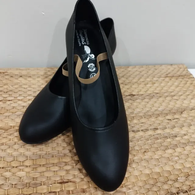 Zapatos Flamenco iniciación Angelitos Talla 40 Neg