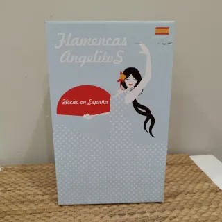 Zapatos Flamenco iniciación Angelitos Talla 40 Neg