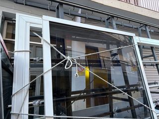 Ventana aluminio cristales tintados solares