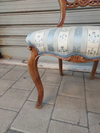 4 Sedie Vintage Classiche Lavorate