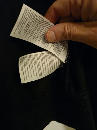 Sudadera Converse Talla M Negra