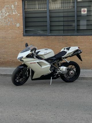 Ducati 848 Blanca