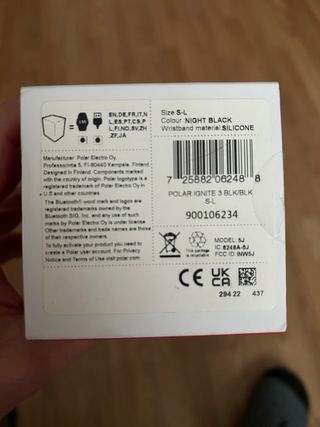 Polar Ignite 3 Fitness Watch Negro