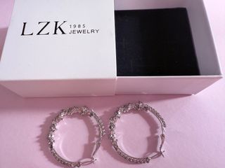 Pendientes Aro Diamantes Alta Calidad