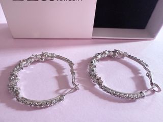 Pendientes Aro Diamantes Alta Calidad