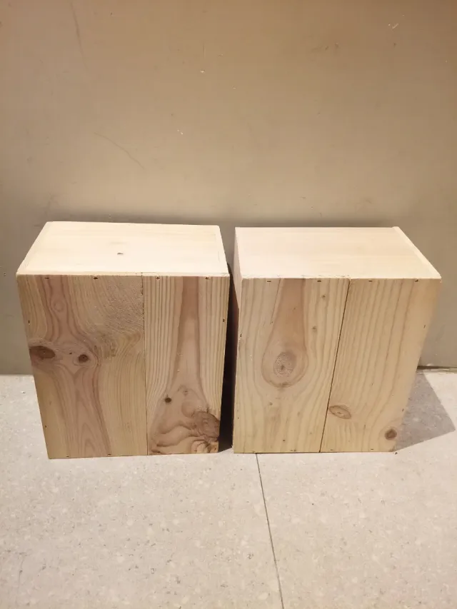 2 Scatole di Legno Domino do bibei