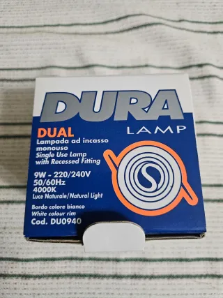 Lampada ad incasso DURA LAMP 9W 4000K