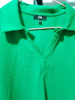 Jersey fino C&A verde talla M