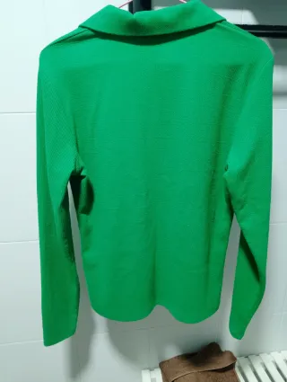 Jersey fino C&A verde talla M