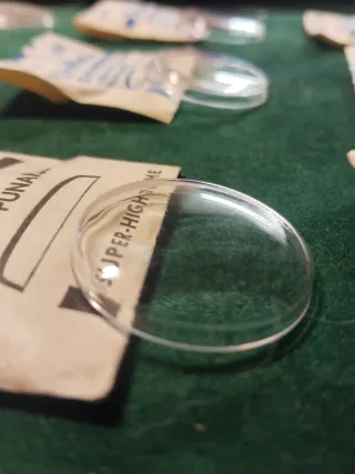 Lote 9 Cristales Reloj Stella