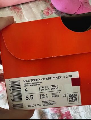 Zapatillas Nike ZoomX Vaporfly Next% 36